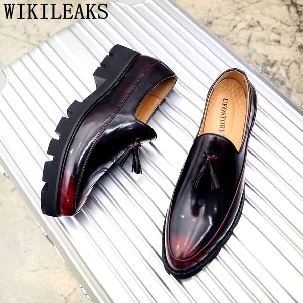 italian wedding shoes men formal coiffeur loafers men dress shoes leather brand classic shoes men elegant sepatu slip on pria, Black
italian wedding shoes men formal coiffeur loafers men dress shoes leather brand classic shoes men elegant sepatu slip on pria, Black