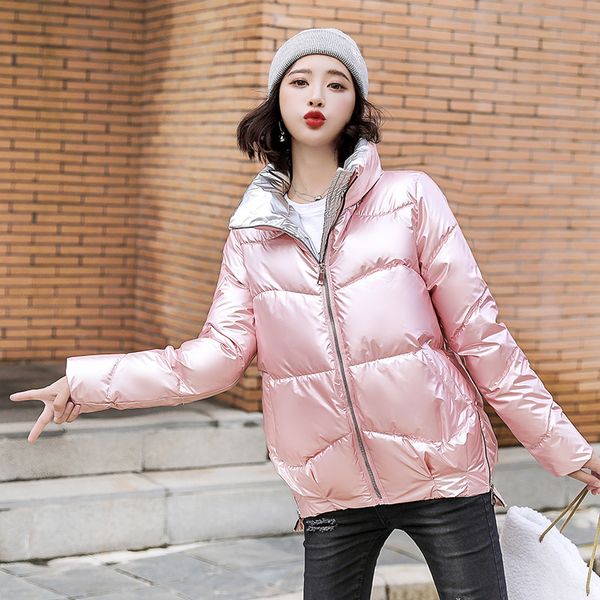 2021 new winter jacket women bright color stand collar cotton coat autumn slim fit golden zipper windproof warm snow outwear 0mqz, Black
2021 new winter jacket women bright color stand collar cotton coat autumn slim fit golden zipper windproof warm snow outwear 0mqz, Black