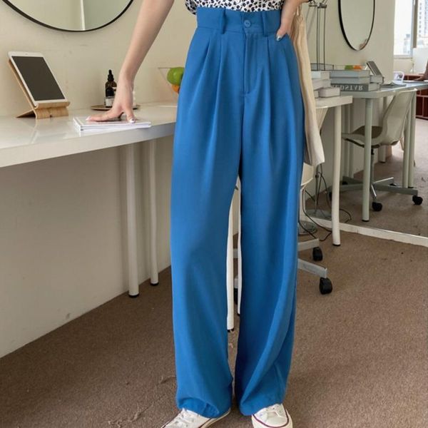 women's pants & capris formal elegant floor suit women summer korean high waist slim loose wide leg pant trouser femme black blue botto, Black;white
women's pants & capris formal elegant floor suit women summer korean high waist slim loose wide leg pant trouser femme black blue botto, Black;white