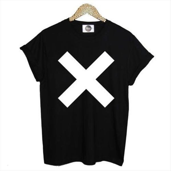 x cross letter print womens short sleeve o neck loose summer fashion tee, White
x cross letter print womens short sleeve o neck loose summer fashion tee, White