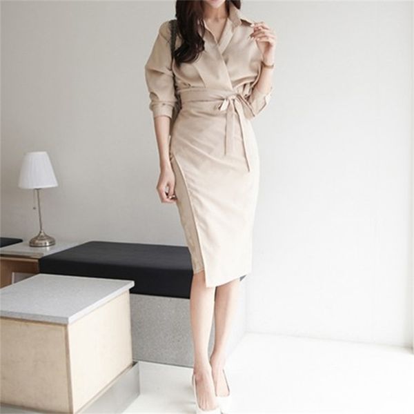 ol irregular lace-up pleated dress single-breasted casual vintage vestidos long sleeve office women's dresses 210603, Black;gray
ol irregular lace-up pleated dress single-breasted casual vintage vestidos long sleeve office women's dresses 210603, Black;gray