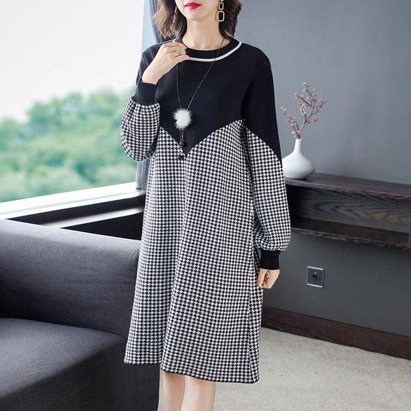 casual dresses coigarsam women long dress autumn 2022 knitting loose turtleneck black robe vestidos, Black;gray
casual dresses coigarsam women long dress autumn 2022 knitting loose turtleneck black robe vestidos, Black;gray