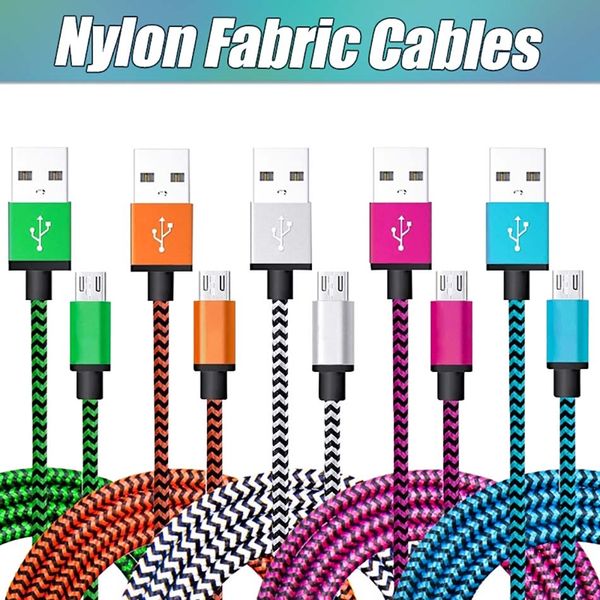 nylon fabric braid usb cables for type c copper woven sync data mirco usb cable for samsung universal cellphones with opp bag
nylon fabric braid usb cables for type c copper woven sync data mirco usb cable for samsung universal cellphones with opp bag