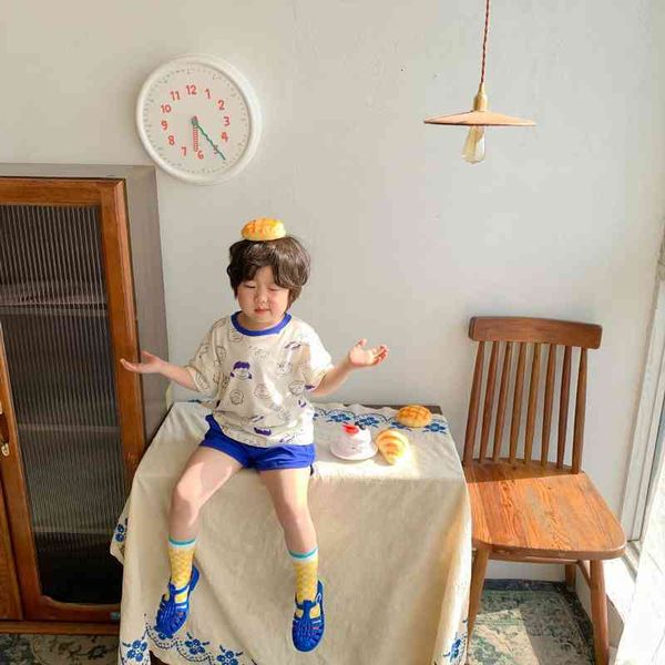 summer suit cool and handsome clothing boys and girls cartoon korean kids short sleeve two piece set, White
summer suit cool and handsome clothing boys and girls cartoon korean kids short sleeve two piece set, White