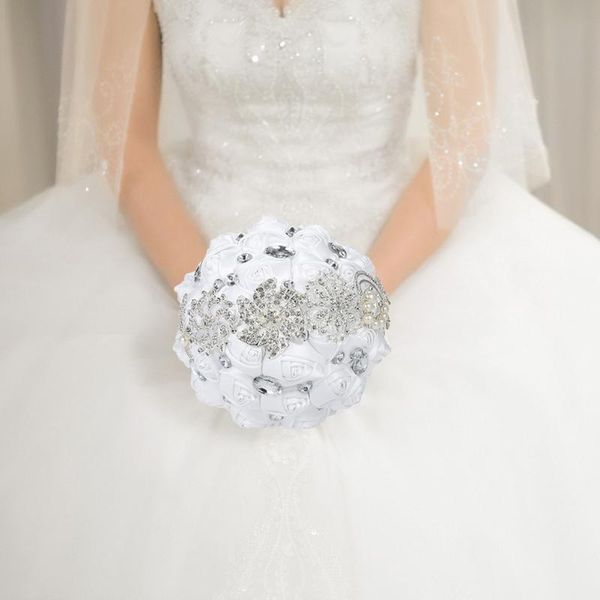 decorative flowers & wreaths 18cm handmade wedding brooch rhinestone bridal bouquet satin rose flower
decorative flowers & wreaths 18cm handmade wedding brooch rhinestone bridal bouquet satin rose flower
