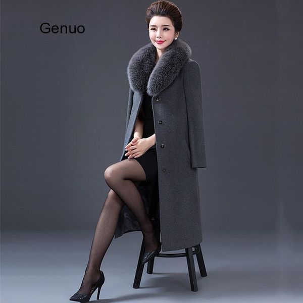 2021 winter brand trench coat women long jackets femme fake fur collar windbreaker wool coats plus size 4xl high-quality, Black
2021 winter brand trench coat women long jackets femme fake fur collar windbreaker wool coats plus size 4xl high-quality, Black