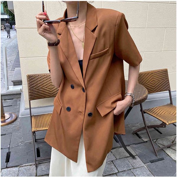 women's suits & blazers hzirip women's office blazers, solid street clothes, short sleeves, large size, sn45, White;black
women's suits & blazers hzirip women's office blazers, solid street clothes, short sleeves, large size, sn45, White;black