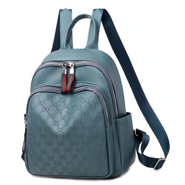 backpack two-shoulder bag women's fashion simple soft leather large-capacity student back pack
backpack two-shoulder bag women's fashion simple soft leather large-capacity student back pack