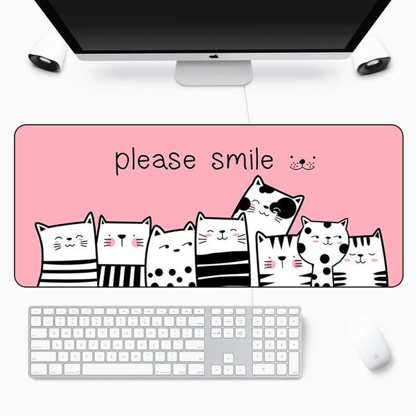 mouse pads & wrist rests cute funny cat gaming mousepad big cartoon natural rubber 70x30cm anti-slip computer large pad speed smooth laptop
mouse pads & wrist rests cute funny cat gaming mousepad big cartoon natural rubber 70x30cm anti-slip computer large pad speed smooth laptop