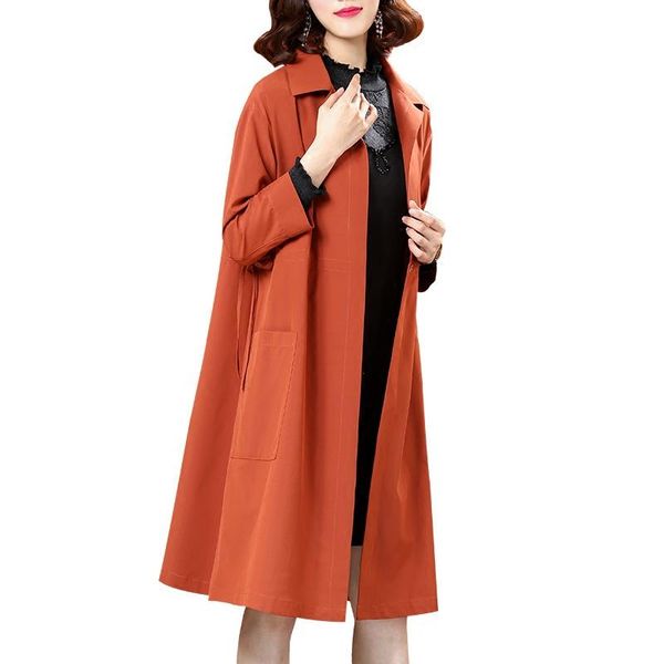 women's trench coats loose windbreaker for womens long 2021 arrival fashion female coat elegant casual overcoat autumn thin, Tan;black
women's trench coats loose windbreaker for womens long 2021 arrival fashion female coat elegant casual overcoat autumn thin, Tan;black