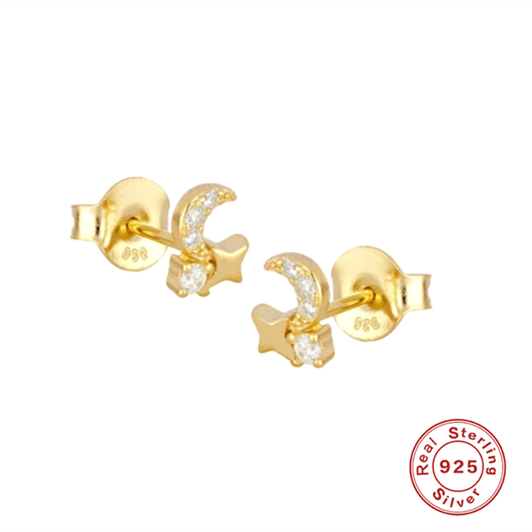 stud canner 925 sterling silver earrings luxury crystal for women 2021 charming moon star pendientes plata brincos, Golden;silver
stud canner 925 sterling silver earrings luxury crystal for women 2021 charming moon star pendientes plata brincos, Golden;silver