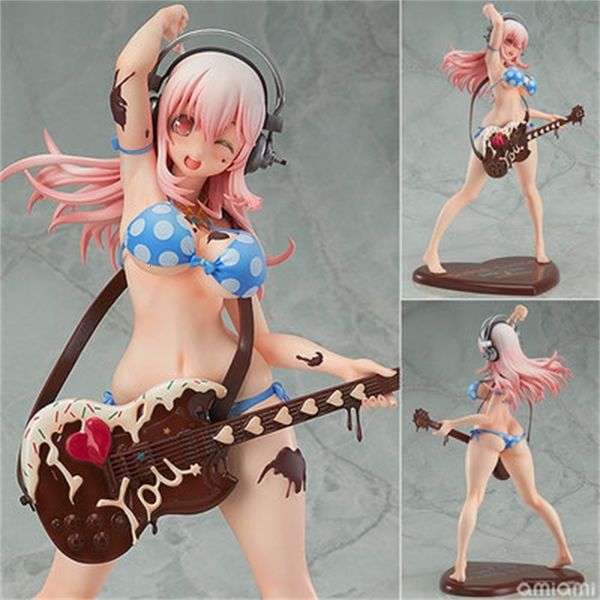 figures model sonizi handmade swimsuit sonico valentine's day guitar chocolate