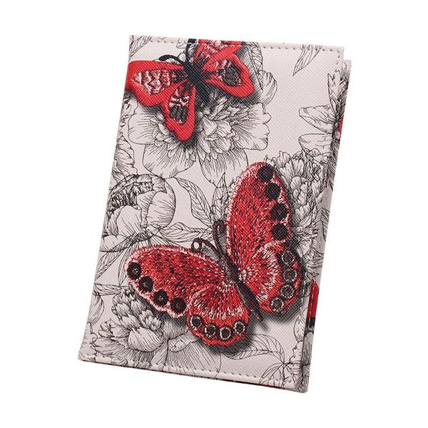 card holders fashion butterfly passport covers id bank bag pu leather business holder men women wallet case travel accessories, Brown;gray
card holders fashion butterfly passport covers id bank bag pu leather business holder men women wallet case travel accessories, Brown;gray