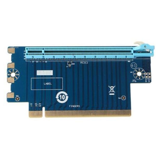 computer cables & connectors pci express 16x riser adapter card pci-e steering 90 degrees right angle for 1u 2u host 6cm width
computer cables & connectors pci express 16x riser adapter card pci-e steering 90 degrees right angle for 1u 2u host 6cm width