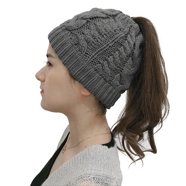 beanie/skull caps winter knitting hats women hat ladies girl stretch knit messy bun warm, Blue;gray
beanie/skull caps winter knitting hats women hat ladies girl stretch knit messy bun warm, Blue;gray