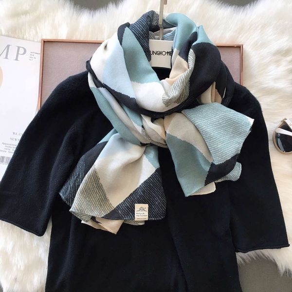 temperament color matching lingge versatile thin cotton hemp scarf summer shawl dual use spring and autumn korean sun protection beach towel, Blue;black
temperament color matching lingge versatile thin cotton hemp scarf summer shawl dual use spring and autumn korean sun protection beach towel, Blue;black
