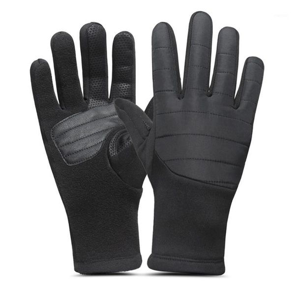 universal full finger cycling sports gloves outdoor windproof touch screen heated warm fleece winter ski washable mittens1, Black
universal full finger cycling sports gloves outdoor windproof touch screen heated warm fleece winter ski washable mittens1, Black