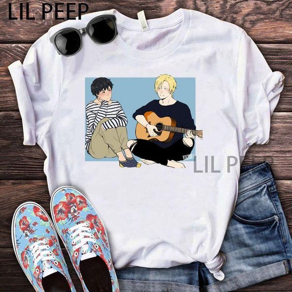 women's t-shirt banana fish funny printed ulzzang t shirt 2021 men women summer style round neck fashion anime cartoon streetwear 90s, White
women's t-shirt banana fish funny printed ulzzang t shirt 2021 men women summer style round neck fashion anime cartoon streetwear 90s, White