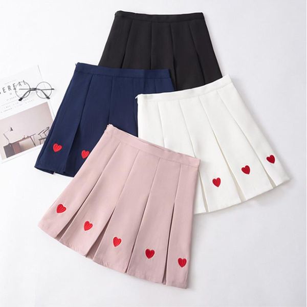 skirts love embroidered sweet high waist skirt 2021 spring summer harajuku soft sister plus size pleated, Black
skirts love embroidered sweet high waist skirt 2021 spring summer harajuku soft sister plus size pleated, Black