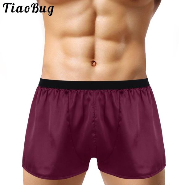 men's sleepwear men lightweight satin boxer shorts sissy boy panties underwear loungewear pants casual quick dry trousers male home clo, Black;brown
men's sleepwear men lightweight satin boxer shorts sissy boy panties underwear loungewear pants casual quick dry trousers male home clo, Black;brown