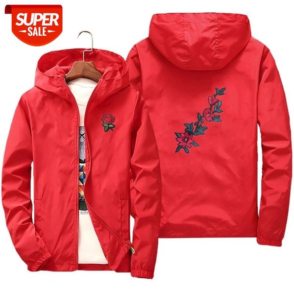 dropshipping rose embroidery hooded windbreaker jacket men women windproof waterproof rose college jackets plus size 6xl 7xl #bg8p, Black;brown
dropshipping rose embroidery hooded windbreaker jacket men women windproof waterproof rose college jackets plus size 6xl 7xl #bg8p, Black;brown