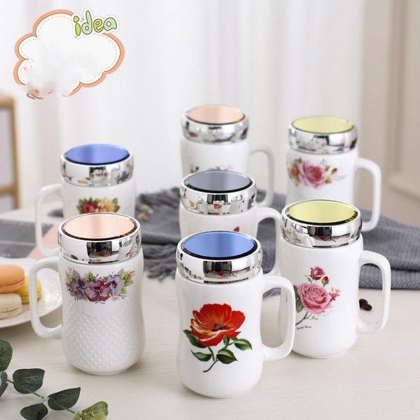 mugs ceramic water mug with cover mirror large capacity office coffee milk cup double-sided decals for couples
mugs ceramic water mug with cover mirror large capacity office coffee milk cup double-sided decals for couples