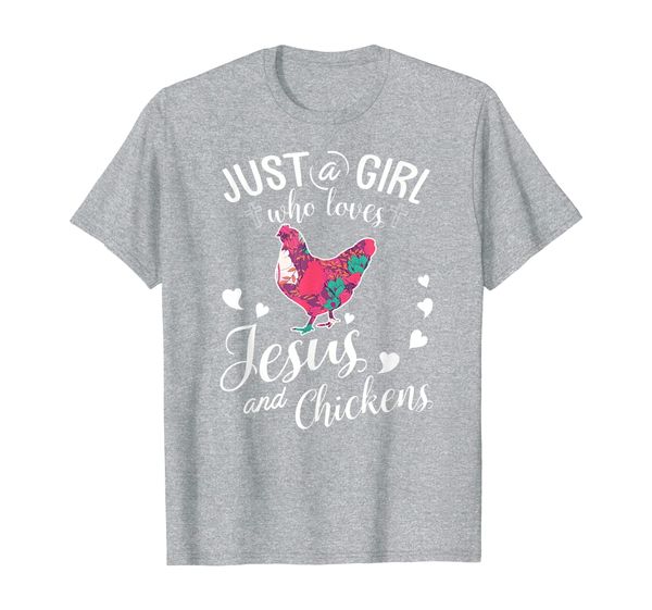 Just A Girl Who Loves Jesus And Chickens Farmer Lover T-Shirt, Mainly pictures 
Just A Girl Who Loves Jesus And Chickens Farmer Lover T-Shirt, Mainly pictures