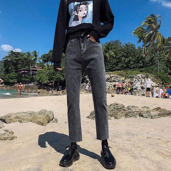 women's jeans nine points harem pants all-match slim straight-leg 2021 autumn simple casual korean loose, Blue
women's jeans nine points harem pants all-match slim straight-leg 2021 autumn simple casual korean loose, Blue