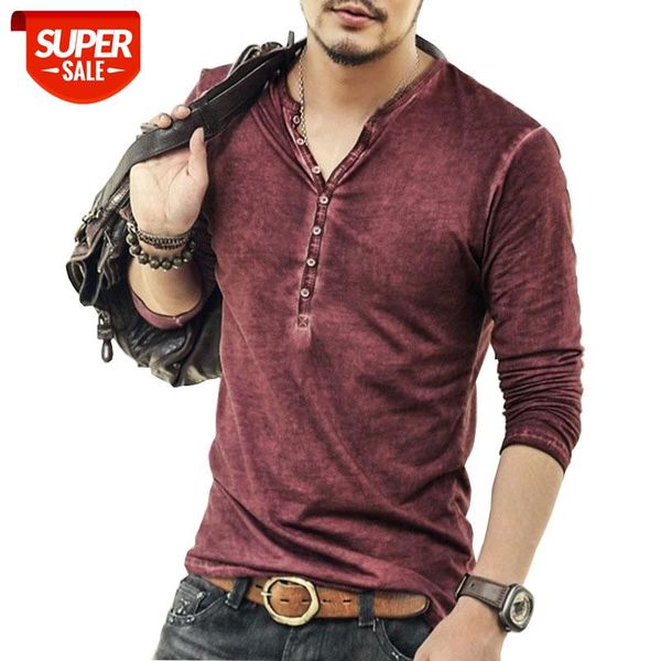 2020 Hot Sale New Men Long-sleeved T-shirts High Quality Men Old Color Cardigan T Shirt Restoring Ancient Ways V-neck T-shirt #EH6a, White;black
2020 Hot Sale New Men Long-sleeved T-shirts High Quality Men Old Color Cardigan T Shirt Restoring Ancient Ways V-neck T-shirt #EH6a, White;black