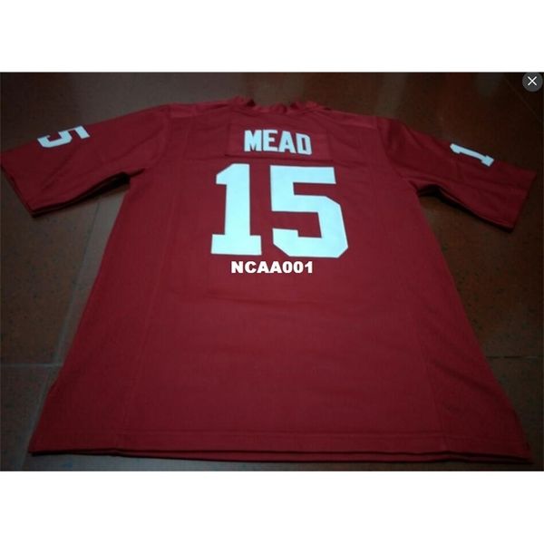 001 #15 jeffery mead red white oklahoma sooners alumni college jersey or custom any name or number jersey, Black
001 #15 jeffery mead red white oklahoma sooners alumni college jersey or custom any name or number jersey, Black