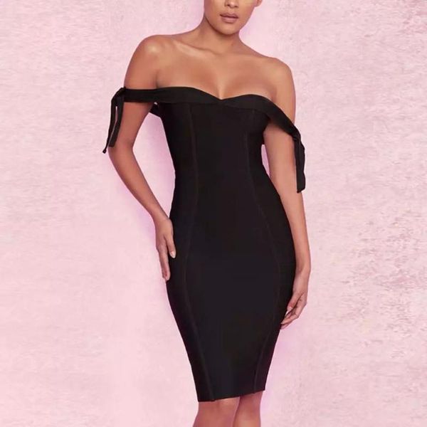 casual dresses women summer dress elegant off the shoulder sleeveless party bandage, Black;gray
casual dresses women summer dress elegant off the shoulder sleeveless party bandage, Black;gray