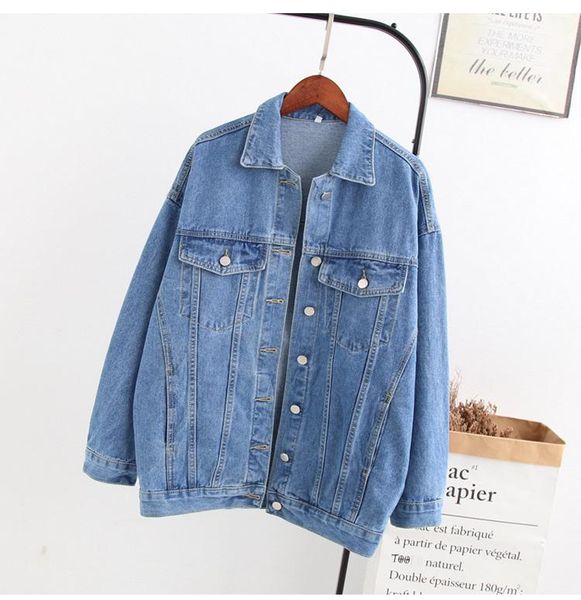 women's jackets oversize jeans jacket women autumn winter casual coat plus size denim outwear femme veste for, Black;brown
women's jackets oversize jeans jacket women autumn winter casual coat plus size denim outwear femme veste for, Black;brown