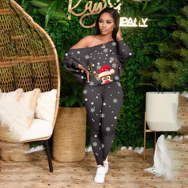 women's two piece pants christmas pieces women pajama sets printed long sleeve loose t shirt track suit casual home clothes, White
women's two piece pants christmas pieces women pajama sets printed long sleeve loose t shirt track suit casual home clothes, White