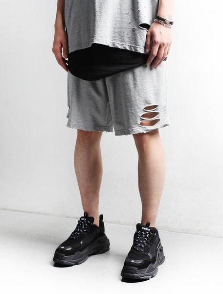 men's shorts summer trend hip hop casual hole washing pants big size trendy, White;black
men's shorts summer trend hip hop casual hole washing pants big size trendy, White;black