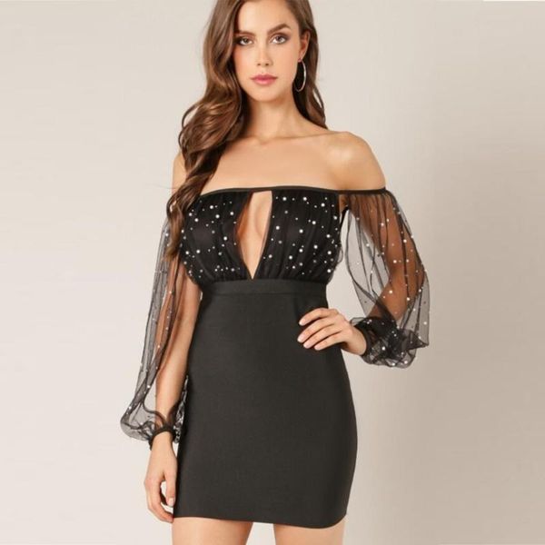 casual dresses arrival celebrity party women long sleeve beaded autumn dress 2021 black mesh bodycon bandage wholesale, Black;gray
casual dresses arrival celebrity party women long sleeve beaded autumn dress 2021 black mesh bodycon bandage wholesale, Black;gray
