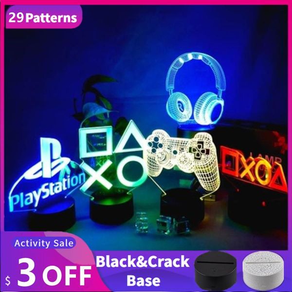night lights gaming room decor lamp games setup bedroom decoration led rgb gamer 3d birthday gift for boys kids fancy luminaria
night lights gaming room decor lamp games setup bedroom decoration led rgb gamer 3d birthday gift for boys kids fancy luminaria