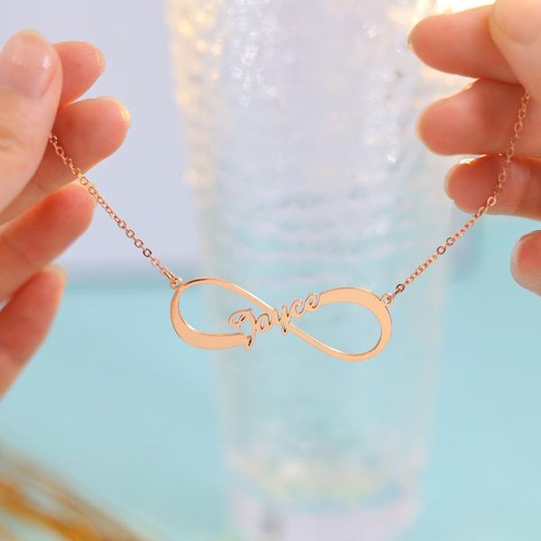 chains cross chain individual packaging plating 18k gold women's luxury infinity 8 word necklace female letter wholesale, Silver
chains cross chain individual packaging plating 18k gold women's luxury infinity 8 word necklace female letter wholesale, Silver