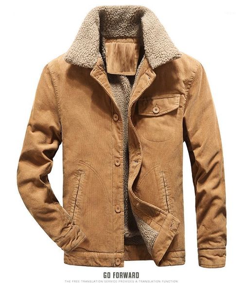 men's jackets 2021 arrival fashion men corduroy jacket coat long sleeves turn down collar warm fleece casual blouse winter outwear over, Black;brown
men's jackets 2021 arrival fashion men corduroy jacket coat long sleeves turn down collar warm fleece casual blouse winter outwear over, Black;brown
