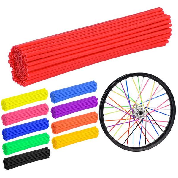 motorcycle wheels & tires 72pcs/set 240mm*5.5mm colorful front and rear rim hub wheel spoke casing
motorcycle wheels & tires 72pcs/set 240mm*5.5mm colorful front and rear rim hub wheel spoke casing