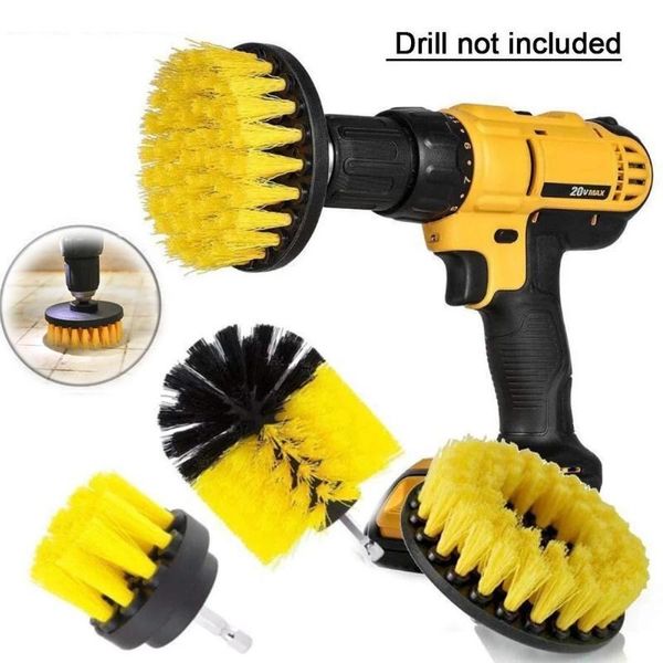 car sponge drill brush all purpose cleaner scrubbing brushes for tire wheel rim bathroom surface grout tile tub shower cleaning tools
car sponge drill brush all purpose cleaner scrubbing brushes for tire wheel rim bathroom surface grout tile tub shower cleaning tools