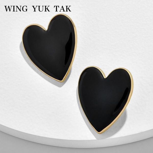 stud wing yuk tak 4 color bohemian heart earrings for women fashion metal enamel jewellery accessories wholesale, Golden;silver
stud wing yuk tak 4 color bohemian heart earrings for women fashion metal enamel jewellery accessories wholesale, Golden;silver