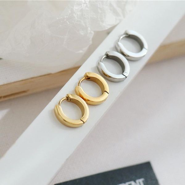 hoop & huggie zj minimalist stainless steel non tarnished gold silver color tiny 13mm diameter hoops earrings street style jewelry wholesale, Golden;silver
hoop & huggie zj minimalist stainless steel non tarnished gold silver color tiny 13mm diameter hoops earrings street style jewelry wholesale, Golden;silver