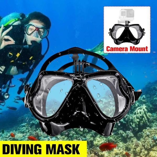 professional underwater mask diving mask swimming goggles snorkel scuba diving equipment camera holder for most sport camera
professional underwater mask diving mask swimming goggles snorkel scuba diving equipment camera holder for most sport camera