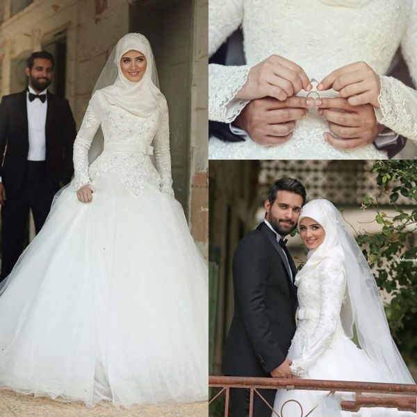 2021 new arabic islamic muslim a line wedding es lace winter bridal gowns long sleeves high neck midwest pakistani abaya othj, White
2021 new arabic islamic muslim a line wedding es lace winter bridal gowns long sleeves high neck midwest pakistani abaya othj, White