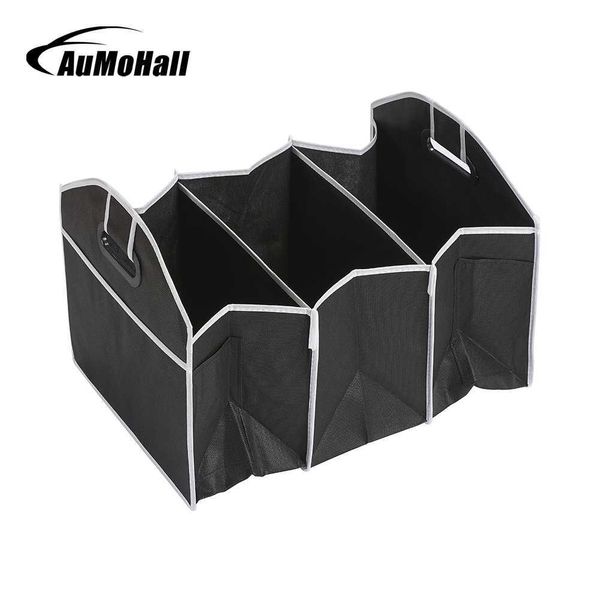 aumohall car multi-pocket organizer large capacity folding storage bag trunk stowing and tidying 
aumohall car multi-pocket organizer large capacity folding storage bag trunk stowing and tidying
