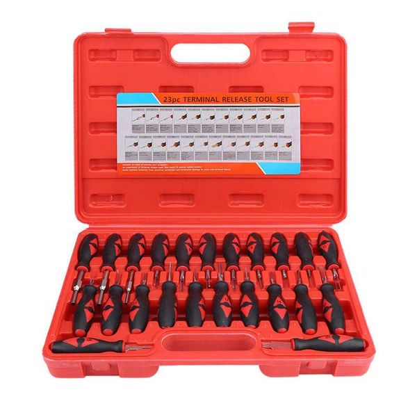 professional hand tool sets 23pcs universal automotive terminal release removal remover kit multifunctional set
professional hand tool sets 23pcs universal automotive terminal release removal remover kit multifunctional set