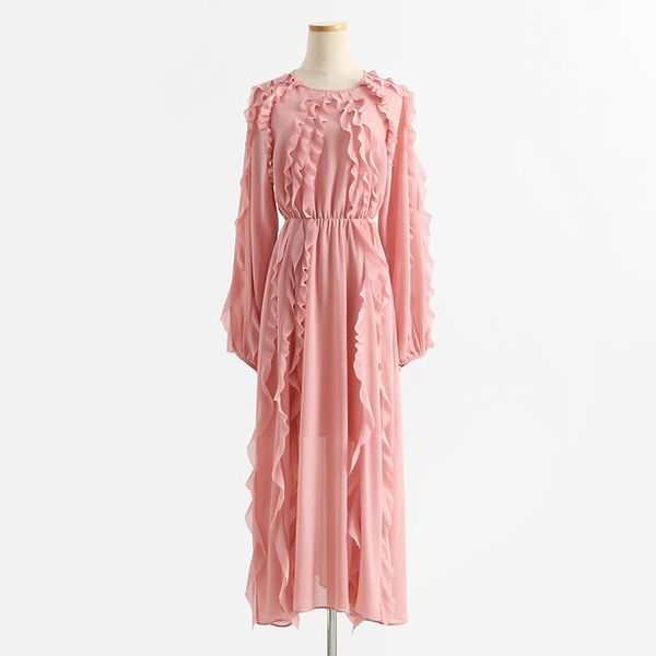 casual dresses korean version of the ladies chiffon solid color dress 2021 spring and summer sleeve long big swing, Black;gray
casual dresses korean version of the ladies chiffon solid color dress 2021 spring and summer sleeve long big swing, Black;gray