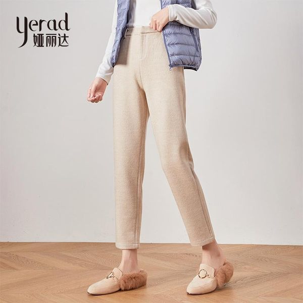 women's pants & capris yerad women winter high waist thicken harem office lady elegant casual loose ankle length trousers, Black;white
women's pants & capris yerad women winter high waist thicken harem office lady elegant casual loose ankle length trousers, Black;white