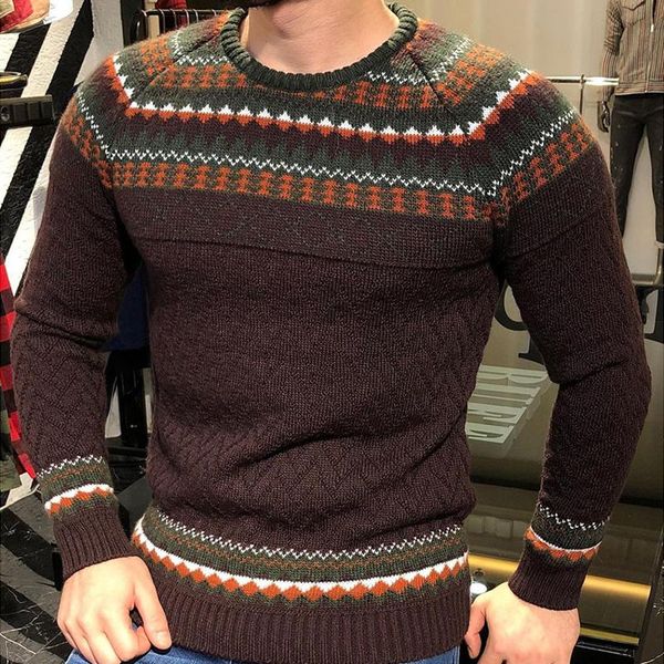 men's sweaters fashion vintage patchwork slim men jumpers autumn winter casual o-neck long sleeve warm knitted ribbed male streetwear, White;black
men's sweaters fashion vintage patchwork slim men jumpers autumn winter casual o-neck long sleeve warm knitted ribbed male streetwear, White;black