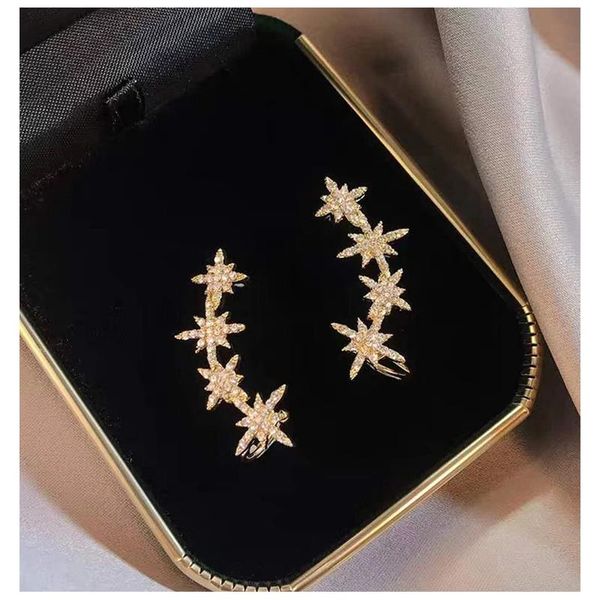 stud 2021 high sense super fairy rice star earrings female wild personality s925 needle, Golden;silver
stud 2021 high sense super fairy rice star earrings female wild personality s925 needle, Golden;silver